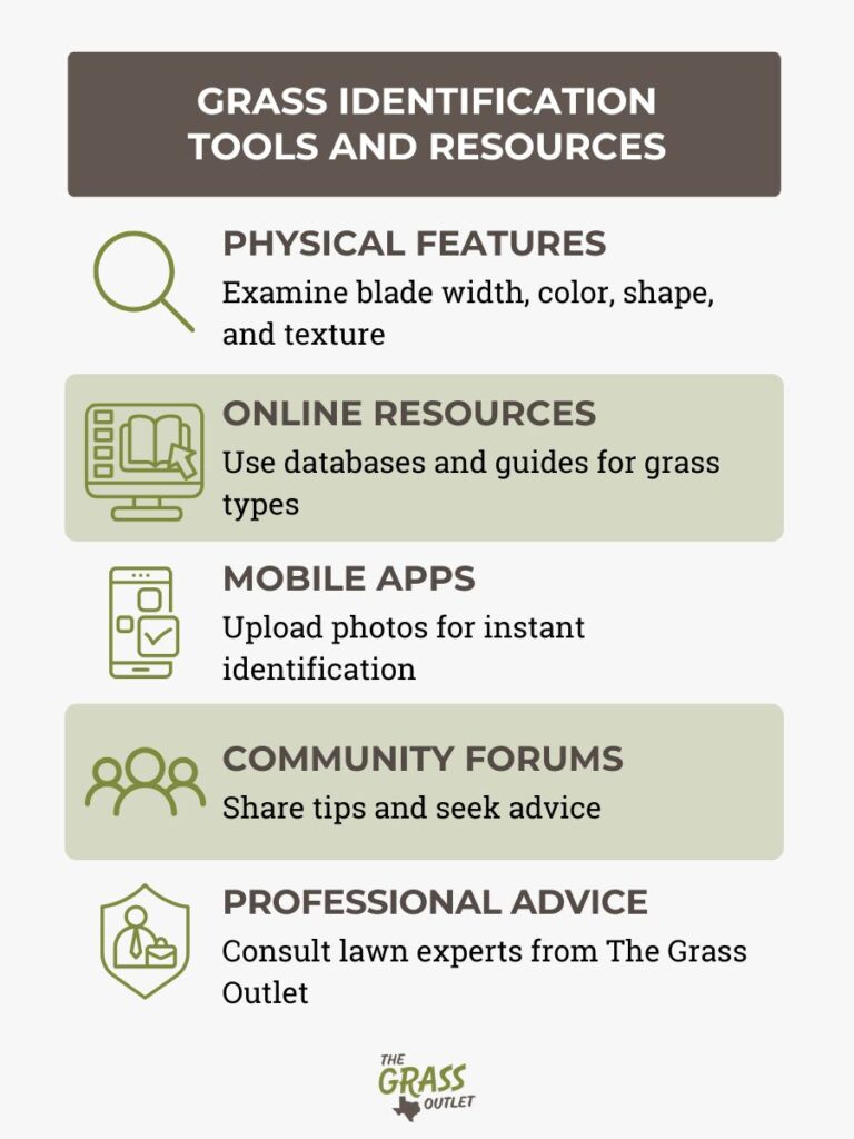 Grass identification tools and resources