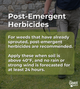 Application guidelines for Post-Emergent Herbicides
