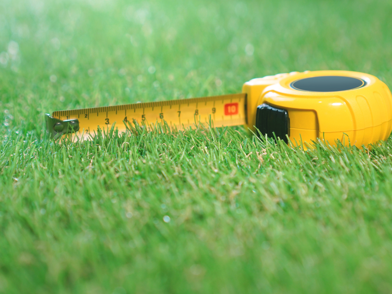 Measuring lawn for buying sod is important