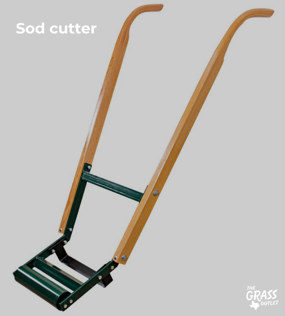 Manual sod cutter